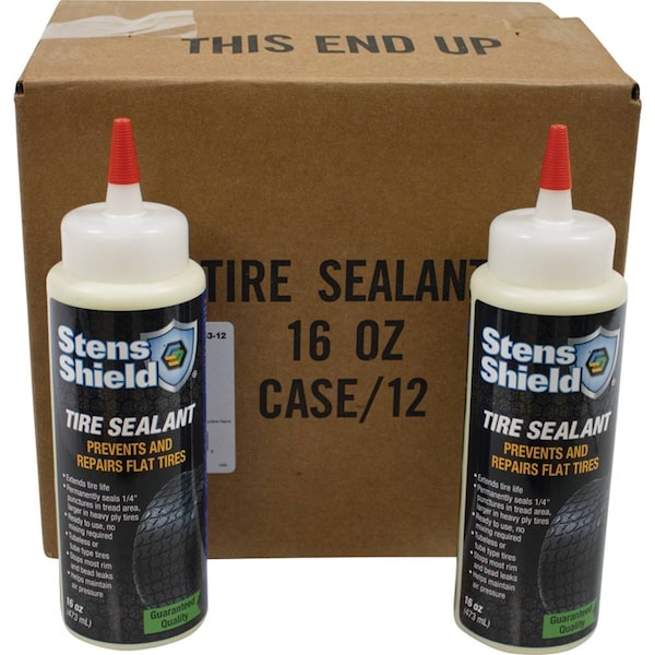 Tire Sealant 16 oz Size, Prevents and repairs flat tires